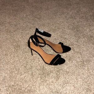JCrew Factory Black Strappy Sandal Sz 8.5